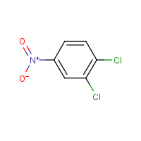 3,4-Dichloronitrobenzene formula graphical representation