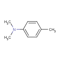 N,N-Dimethyl-p-toluidine formula graphical representation