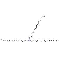 Tridodecylamine formula graphical representation