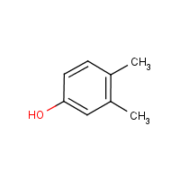 3,4-Dimethylphenol formula graphical representation