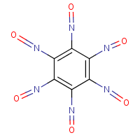 Hexanitrosobenzene formula graphical representation