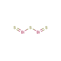 Bismuth sulfide formula graphical representation