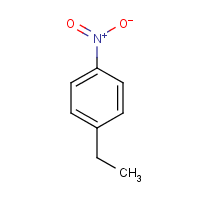 4-Ethylnitrobenzene formula graphical representation