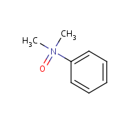 Dimethylaniline N-oxide formula graphical representation