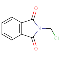 N-(Chloromethyl)phthalimide formula graphical representation