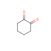 1,2-Cyclohexanedione formula graphical representation