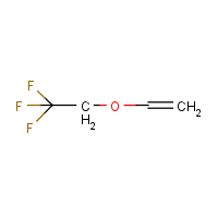 Fluroxene formula graphical representation