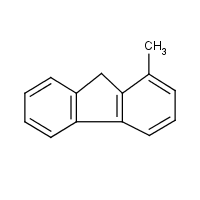 1-Methylfluorene formula graphical representation