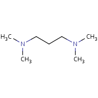 N,N,N',N'-Tetramethyl-1,3-propanediamine formula graphical representation