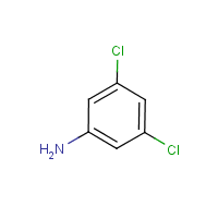 3,5-Dichloroaniline formula graphical representation