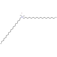Dimethyldioctadecylammonium bromide formula graphical representation
