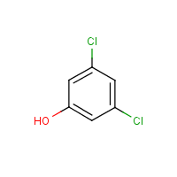 3,5-Dichlorophenol formula graphical representation