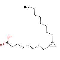 Sterculic acid formula graphical representation