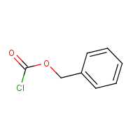 Benzyl chloroformate formula graphical representation