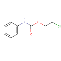 Carbanilic acid, 2-chloroethyl ester formula graphical representation