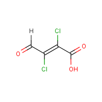 Mucochloric acid formula graphical representation