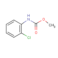 Carbanilic acid, o-chloro-, methyl ester formula graphical representation