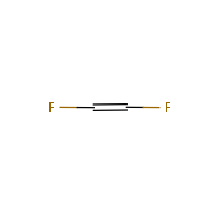 1,2-Difluoroethene formula graphical representation