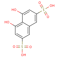Chromotropic acid formula graphical representation