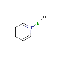 Pyridine borane formula graphical representation
