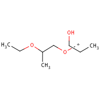 Dipropylene glycol monoethyl ether formula graphical representation