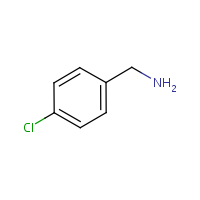 4-Chlorobenzylamine formula graphical representation