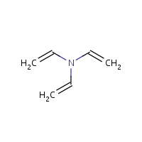 Triethylene amine formula graphical representation