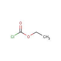 Ethyl chloroformate formula graphical representation