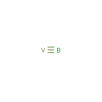 Vanadium boride formula graphical representation