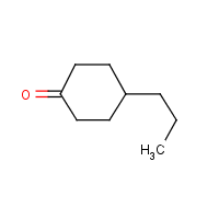 4-Propylcyclohexanone formula graphical representation