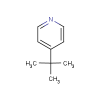 4-tert-Butylpyridine formula graphical representation