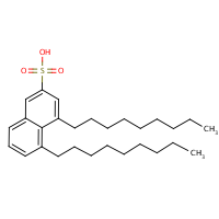 Dinonylnaphthalenesulfonic acid formula graphical representation