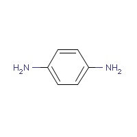 p-Phenylenediamine formula graphical representation