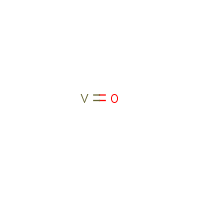 Vanadium monoxide formula graphical representation