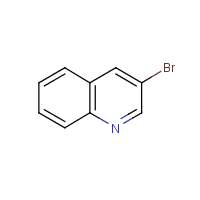 3-Bromoquinoline formula graphical representation