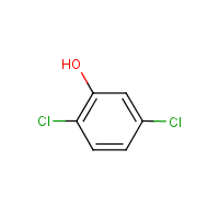 2,5-Dichlorophenol formula graphical representation