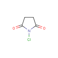 N-Chlorosuccinimide formula graphical representation