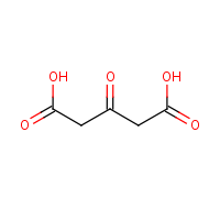 Acetonedicarboxylic acid formula graphical representation