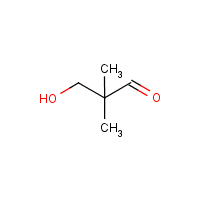 3-Hydroxy-2,2-dimethylpropionaldehyde formula graphical representation