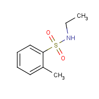 N-Ethyl-o-toluenesulfonamide formula graphical representation