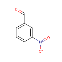 3-Nitrobenzaldehyde formula graphical representation