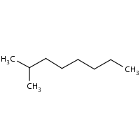 2-Methyloctane formula graphical representation