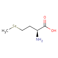 Seleno-L-methionine formula graphical representation