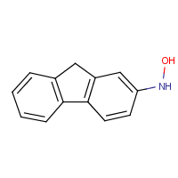 N-Fluorene-2-yl-hydroxylamine formula graphical representation
