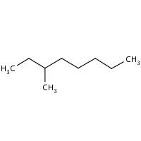 3-Methyloctane formula graphical representation