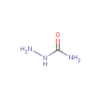 Semicarbazide formula graphical representation