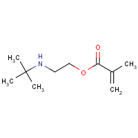 2-(tert-Butylamino)ethyl methacrylate formula graphical representation