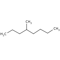 4-Methyloctane formula graphical representation