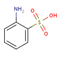 Orthanilic acid formula graphical representation