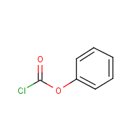 Phenyl chloroformate formula graphical representation